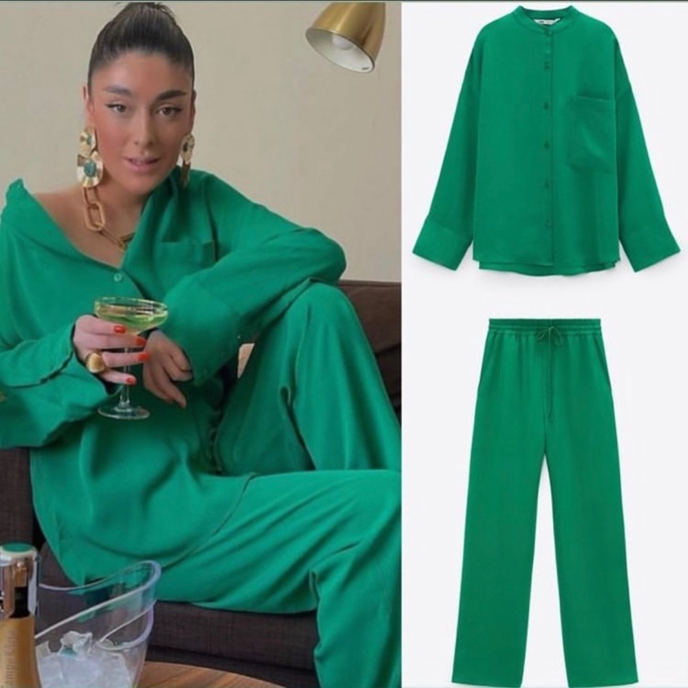 Zara 2 pieces Pants Co-ord set - Picture 5 of 16